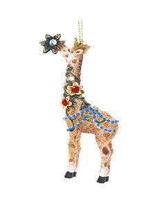 Gisela Graham Resin Giraffe Decoration